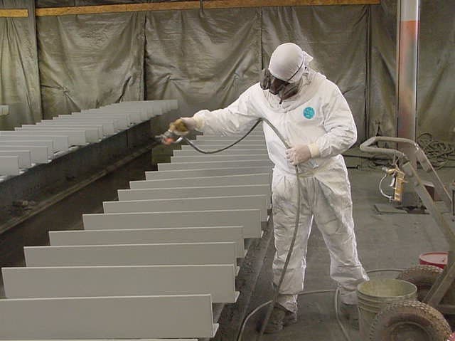 Protective coating application